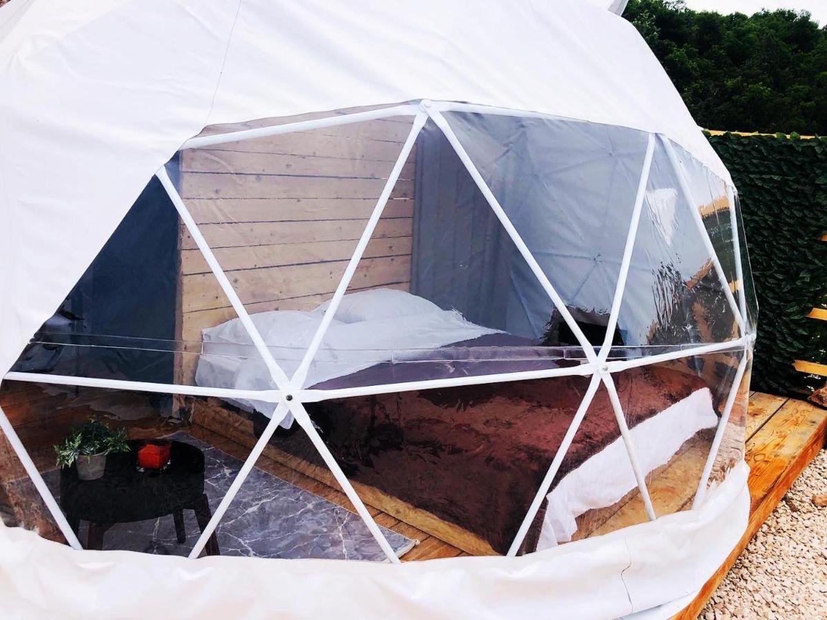 Вилла Glamping Peninsula Lustica Rose Тиват Экстерьер фото